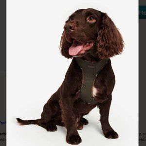 size M ~ Barbour Wax Cotton Step-In Dog Harness MSRP$65 Strong & Robustly made